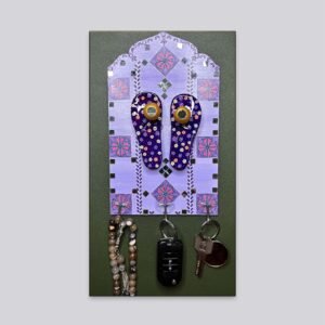 Sacred Steps Wall Key Holder – Lavender