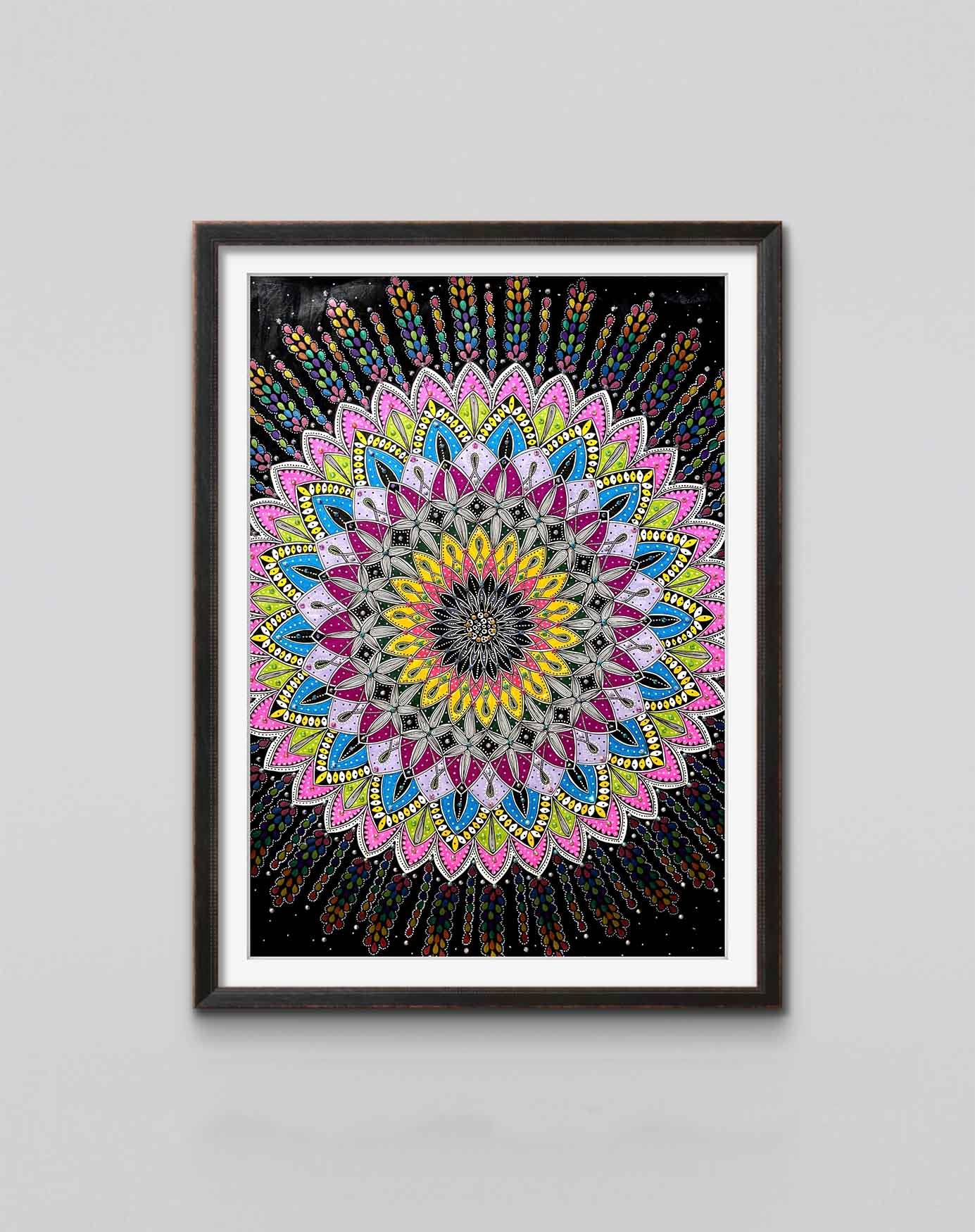 Radiant Bloom Mandala